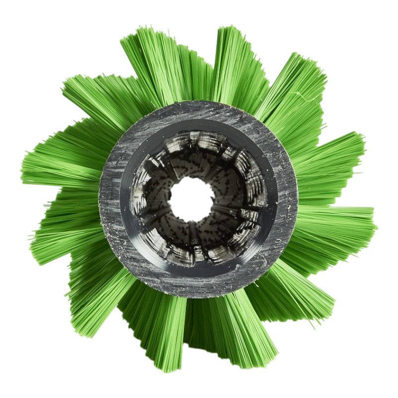 Roller brush for scrubber dryer